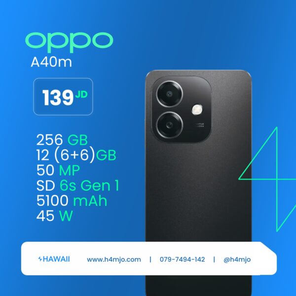 OPPO A40m 6+6GB 256GB