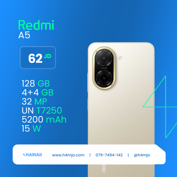 REDMI A5 128GB 4+4GB