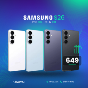 سامسونج جالكسي S26 256 جيجابايت - Samsung Galaxy S26 256GB 12+12GB price in Jordan | سعر ومواصفات - هاواي للاتصالات إربد