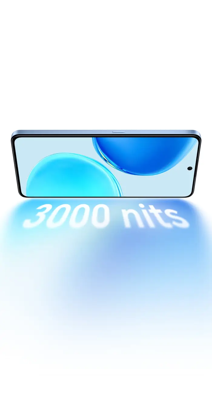 شاشة AMOLED بسطوع 3000nits